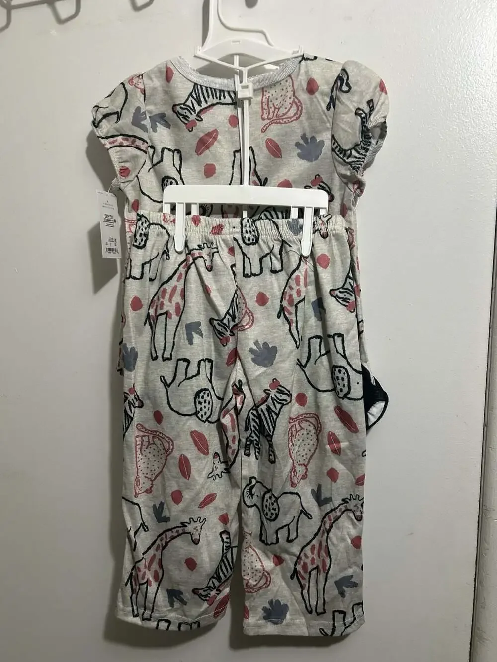 Just One You Made by Carter's Toddler Girls 3-Piece Animal Print Pajama Set